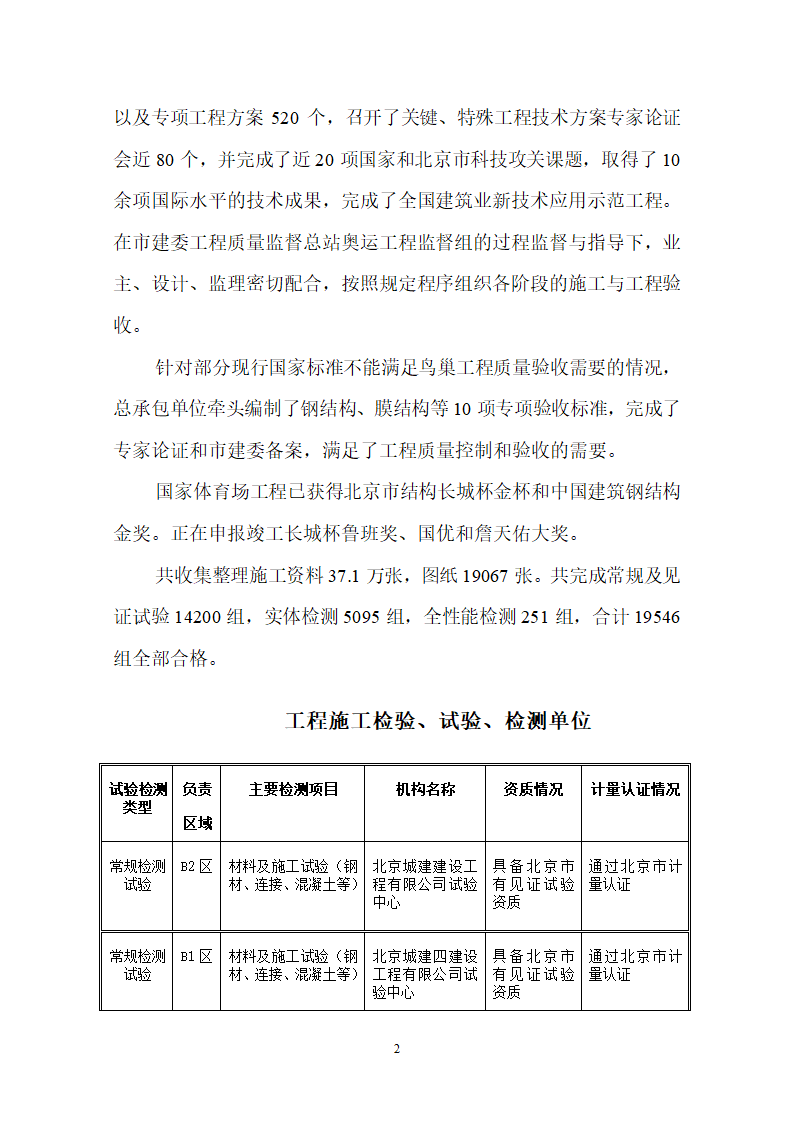 国家体育场工程完工验收报告.doc第2页