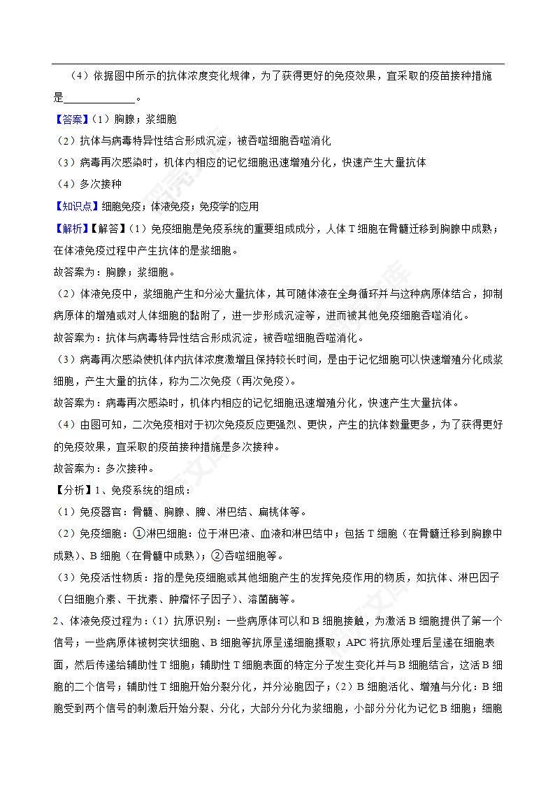 2022年高考理综生物真题试卷（全国甲卷）(教师版).docx第9页