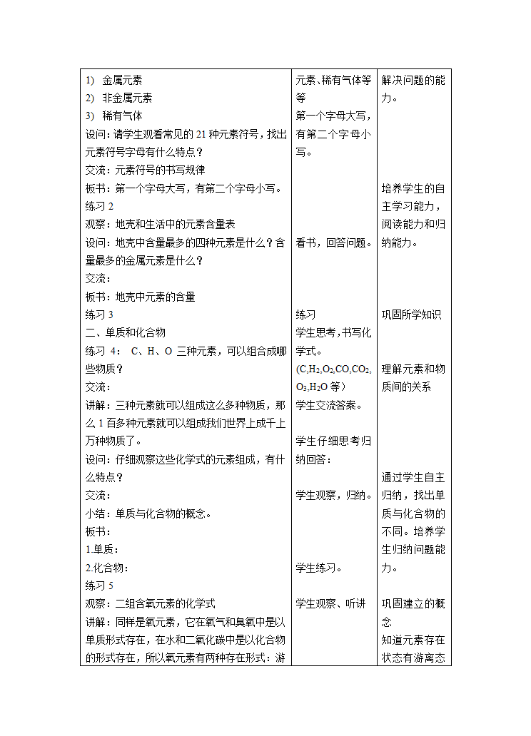 1.4 世界通用化学语言 教案+随堂练习.doc第2页