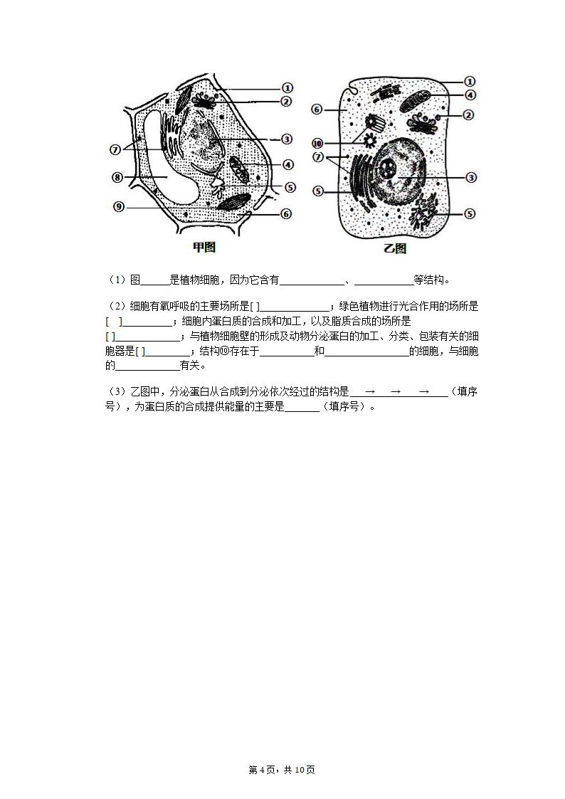 高二生物第三章练习题高考班作业.docx第4页