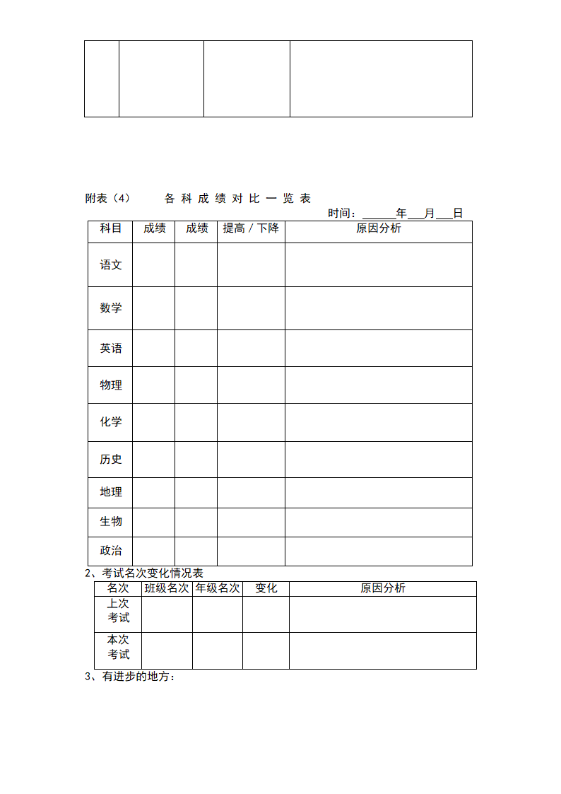 中学生学习计划表-超全面.doc第13页