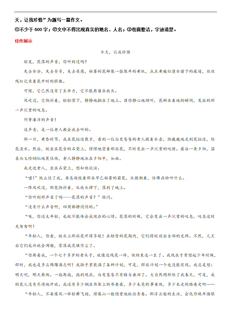 专题14 勤奋惜时-冲刺2021年中考作文满分之美文必备 教案.doc第9页