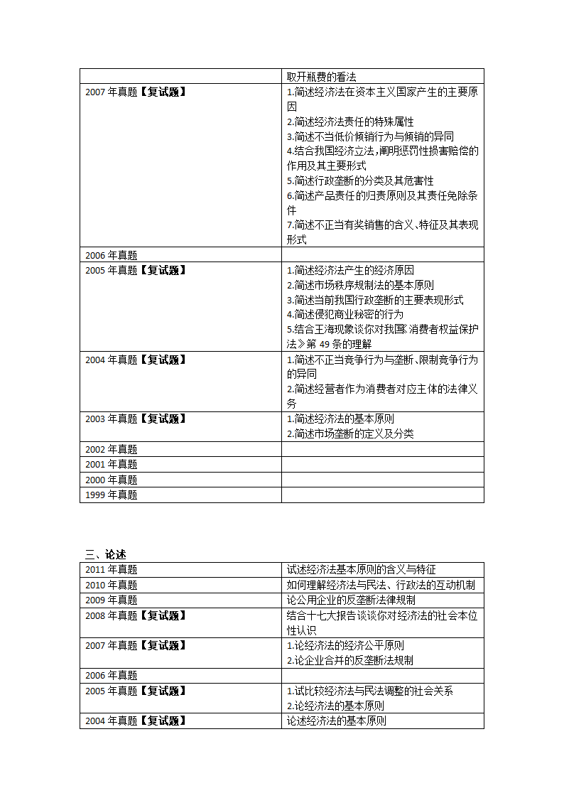 西北政法大学历年考研真题第13页