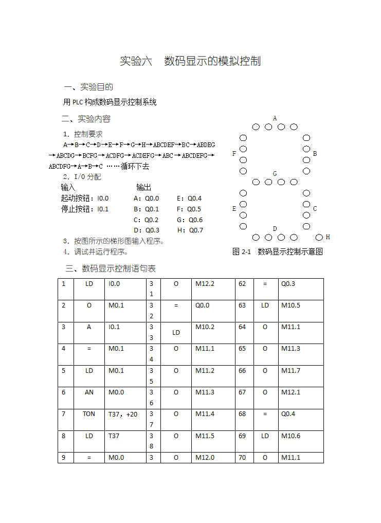 南昌大学PLC实验报告第18页