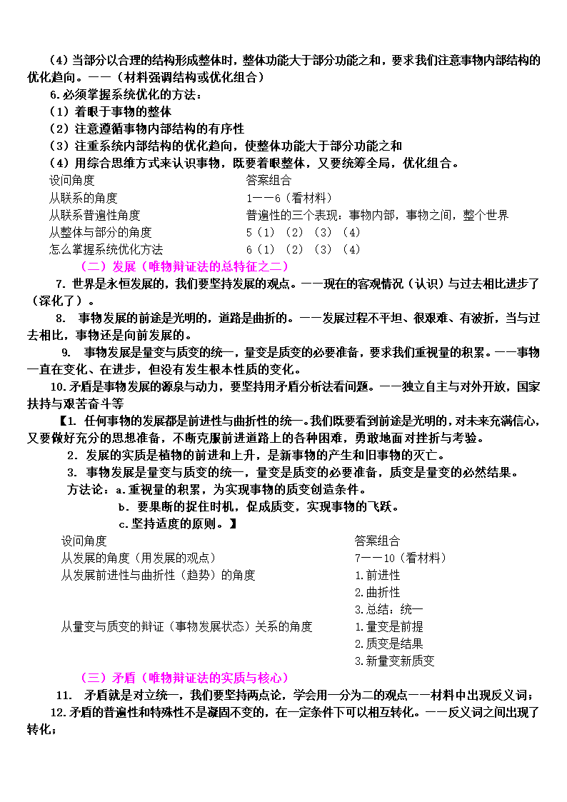 2021年高中思想政治  高中知识点总结 学案.doc第6页