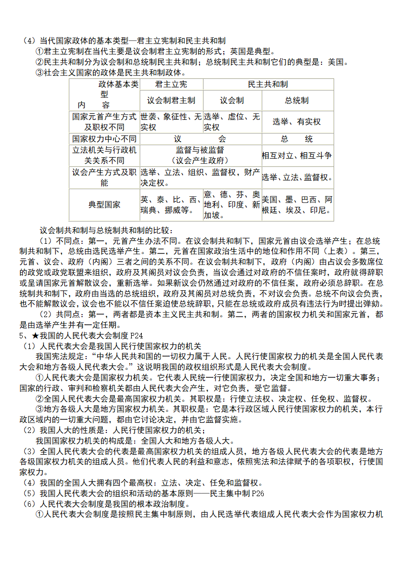 2021年高中思想政治  高中知识点总结 学案.doc第12页