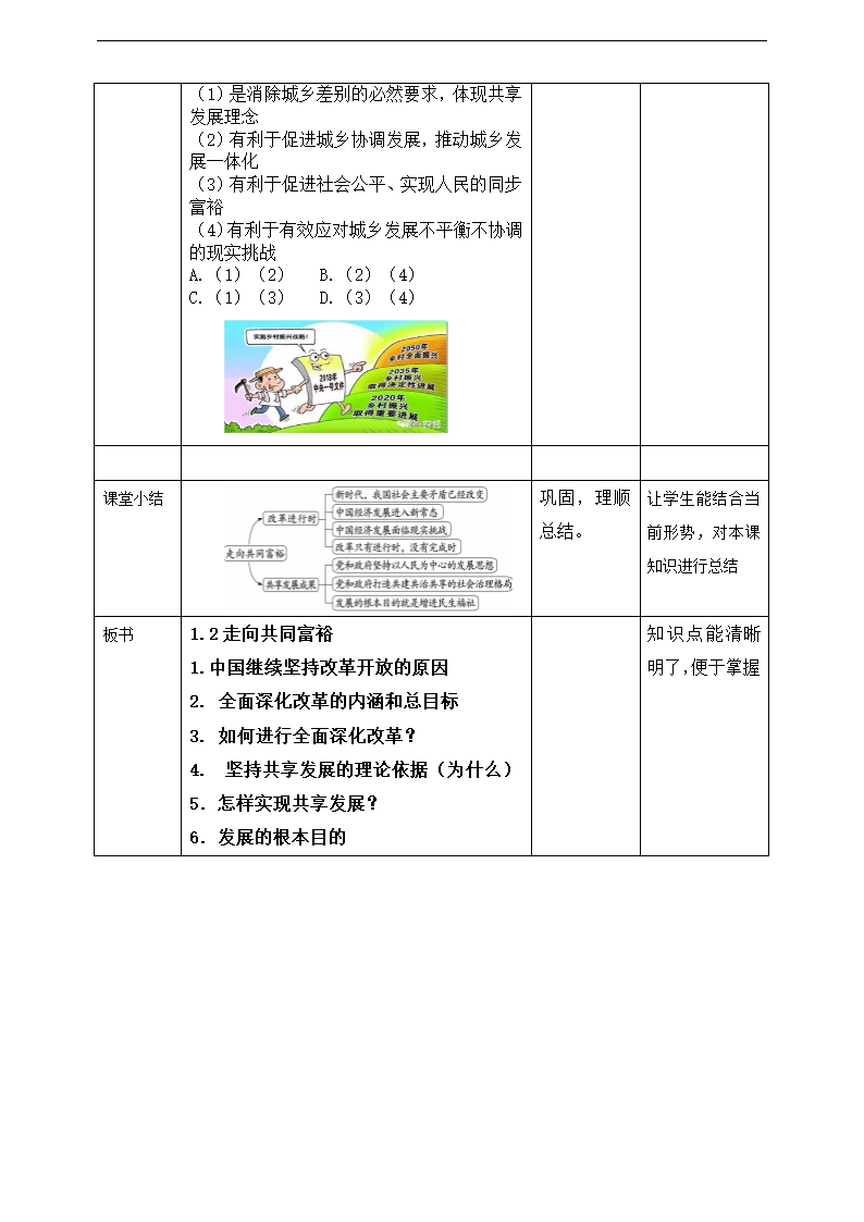 初中思想品德人教部编版九年级上册《1.2走向共同富裕》教学设计.docx第6页