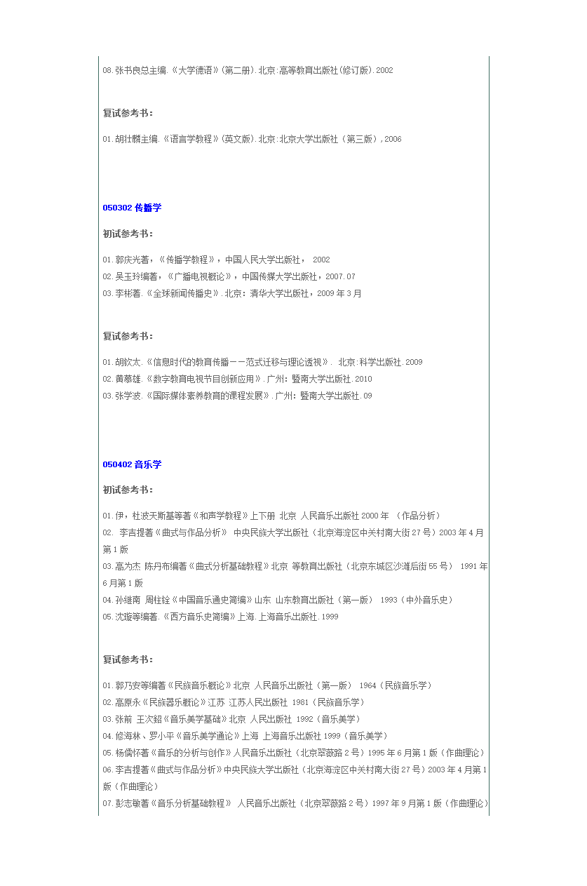 华南师范大学参考书目第24页