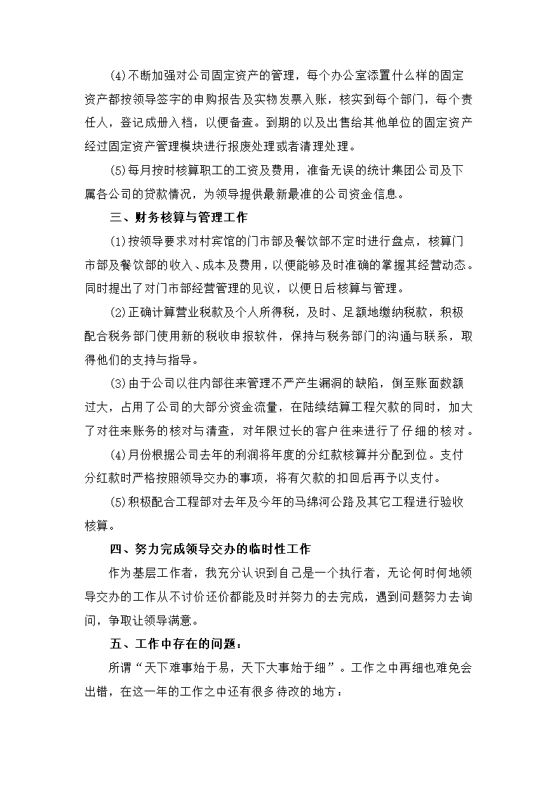 财务会计年终总结.docx第3页