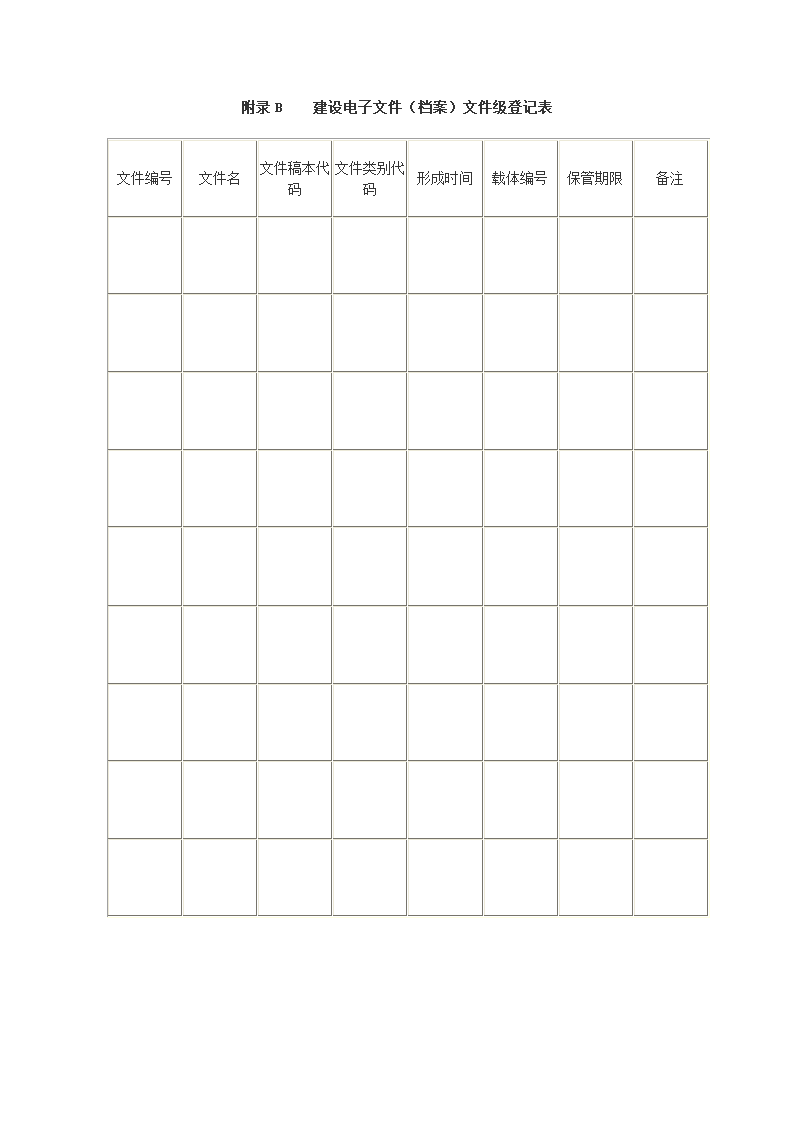 建设电子文件与电子档案管理规范第10页