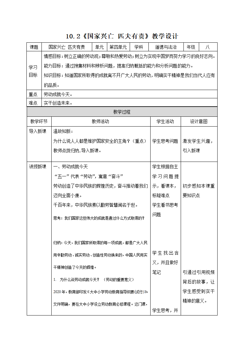 10.2天下兴亡匹夫有责教案（表格式）.doc第1页