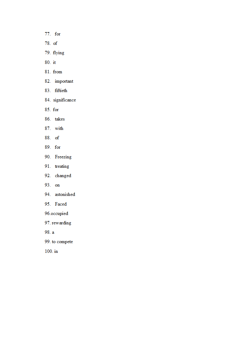 每天100道语法填空题过高考英语高频词汇15 (含答案).doc第9页