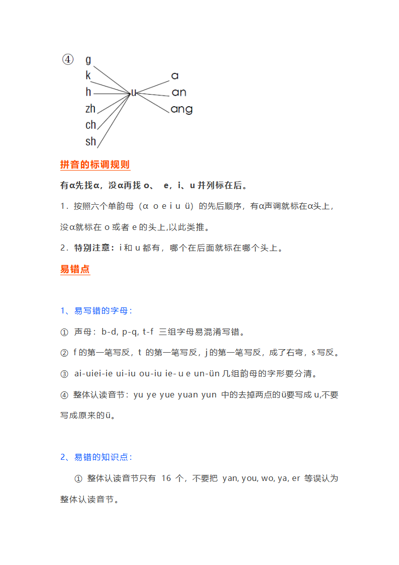 部编版 语文一年级上册 期末知识点汇总.doc第13页