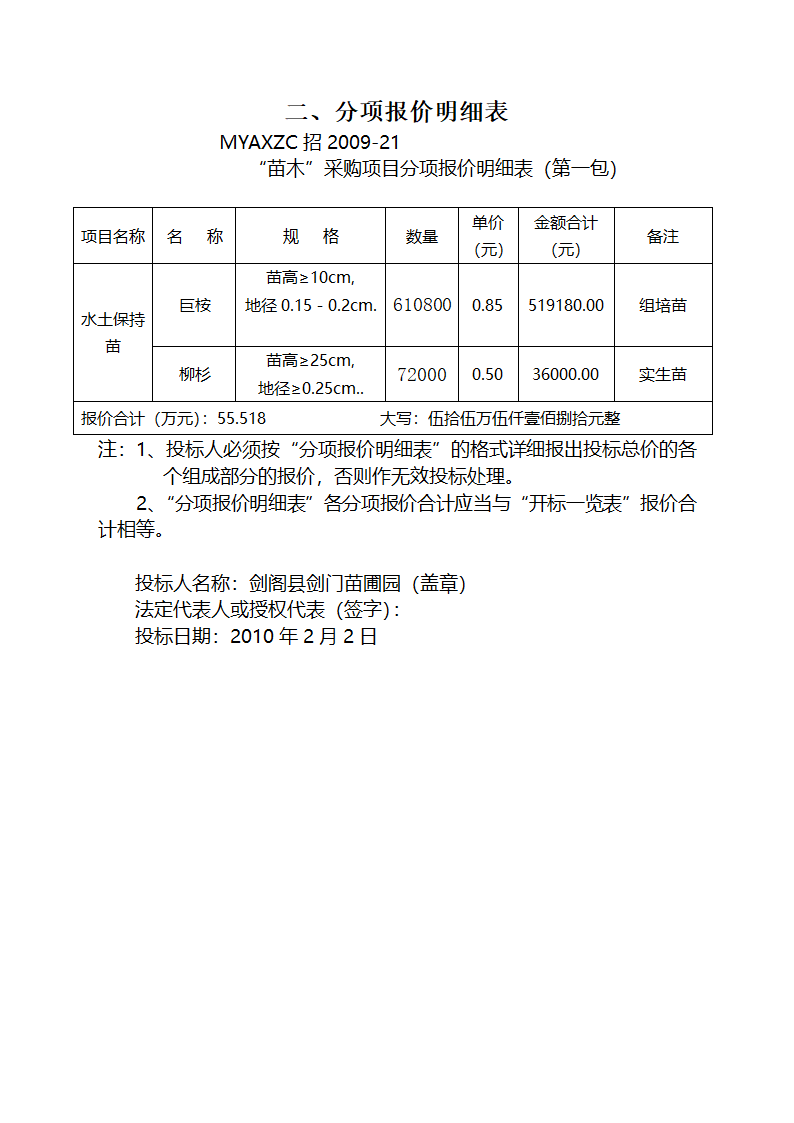 某现代安县苗木采购投标文件范本详细文档.doc第7页