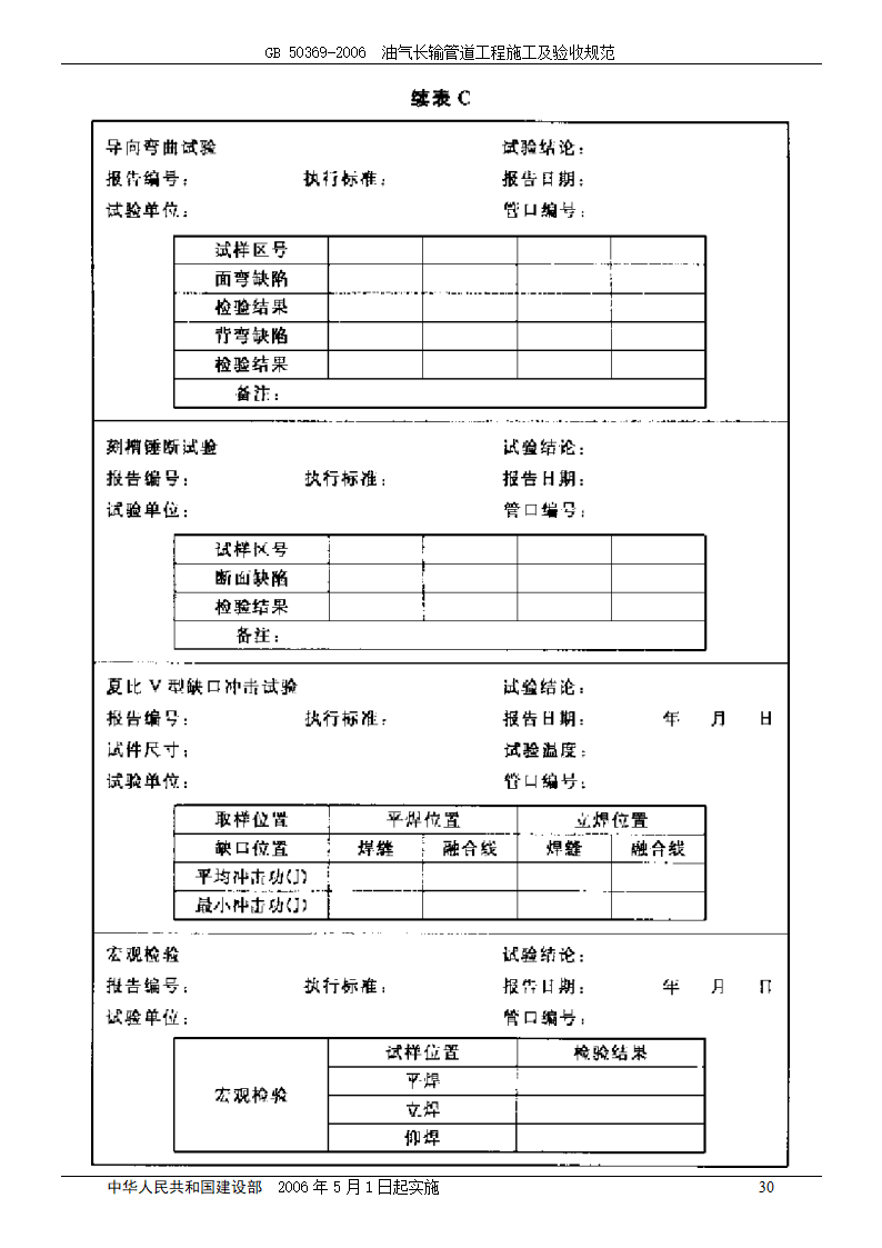 GB 50369-2006_油气长输管道工程施工及验收规范.doc第30页