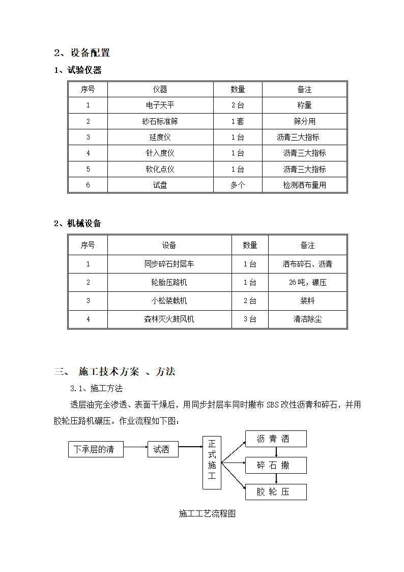 10mm厚SBS改性沥青同步碎石封层 施工技术交底.doc第2页