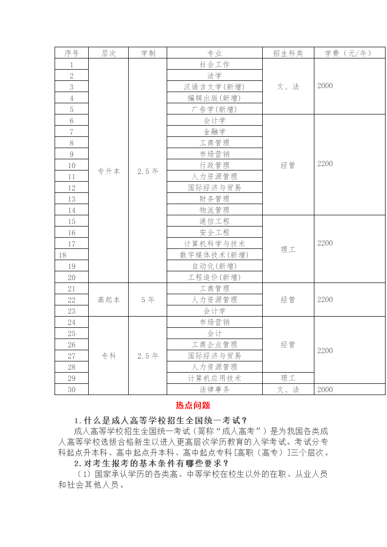 山东工商学院成人教育简介第2页