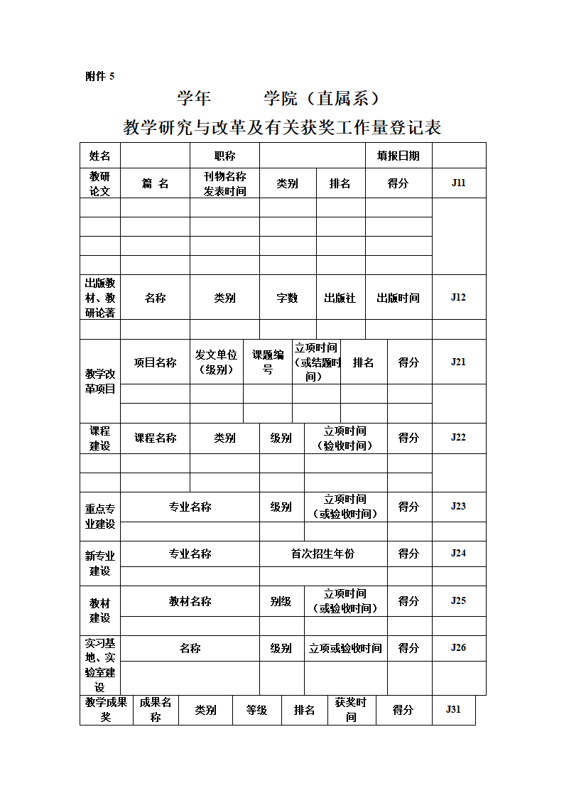 丽水学院教师教学业绩考核办法(修订)第15页