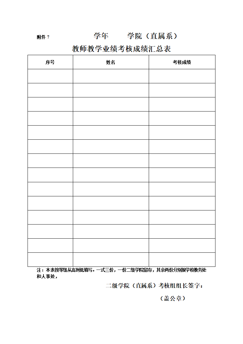 丽水学院教师教学业绩考核办法(修订)第18页