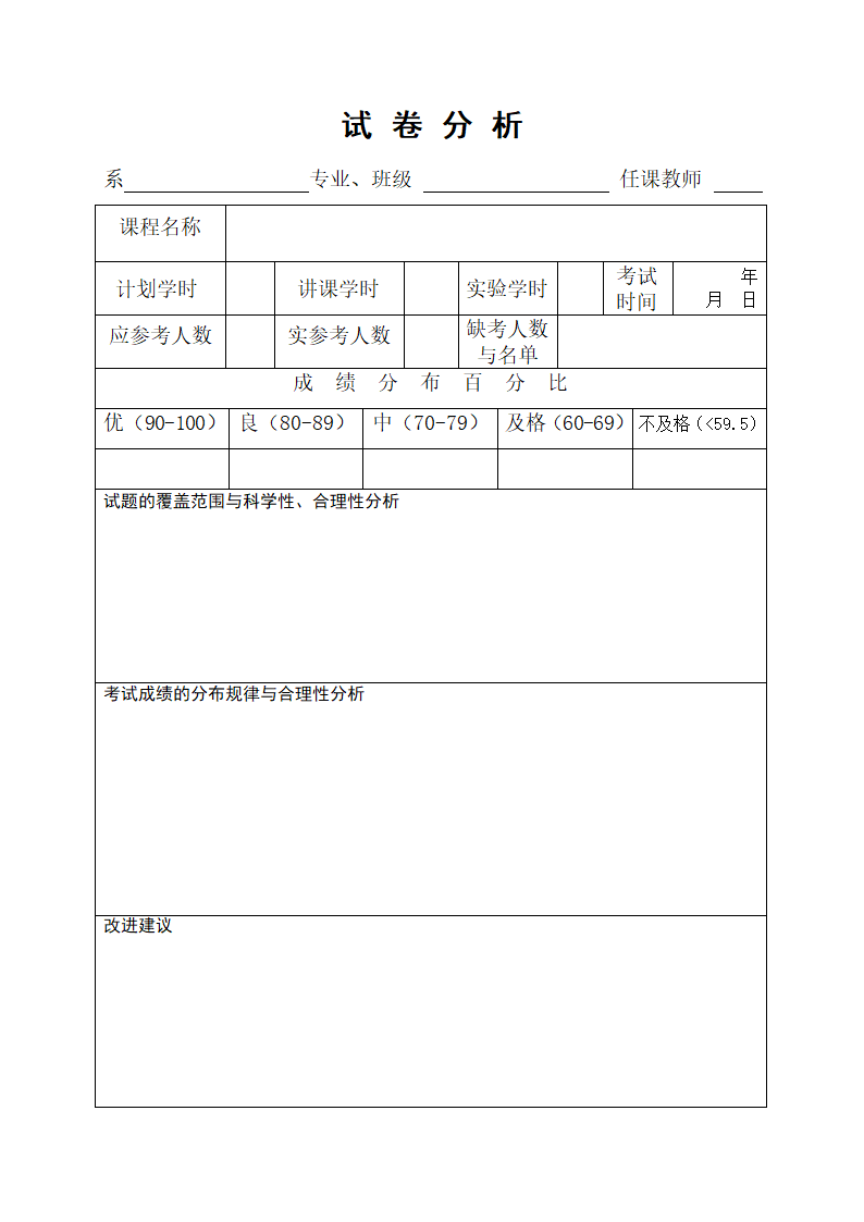 邵阳学院课程教学文件第2页