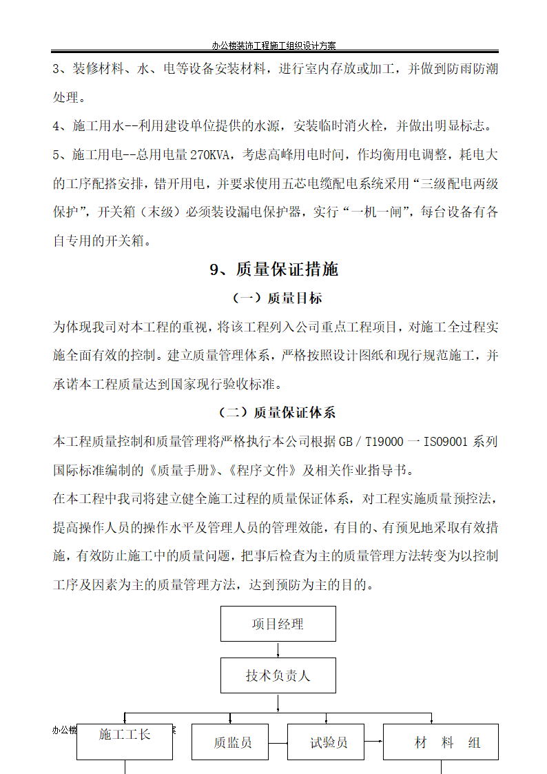 银行办公楼装饰工程施工组织设计方案.doc第27页