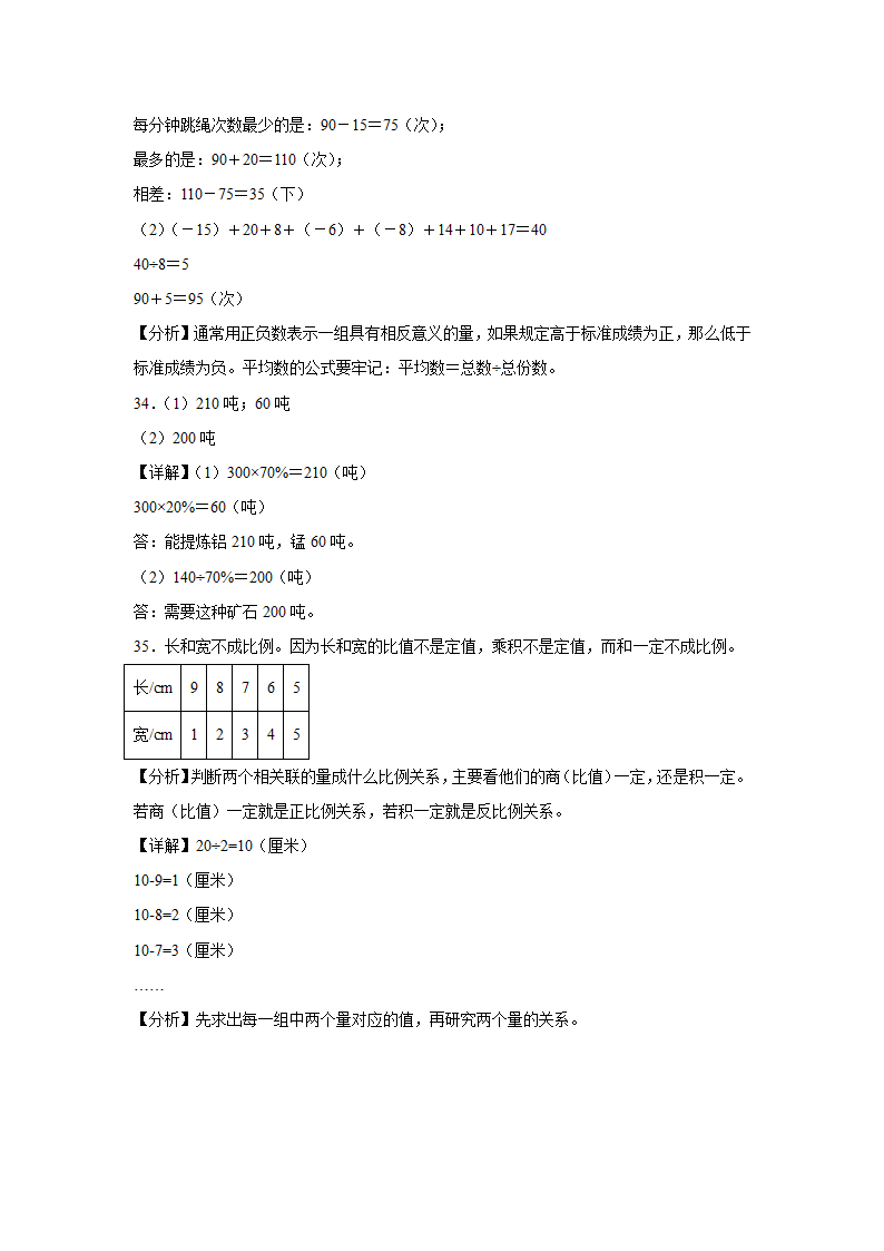 黑龙江省哈尔滨市重点中学2023-2024学年小升初数学分班考押题卷人教版（含解析）.doc第15页