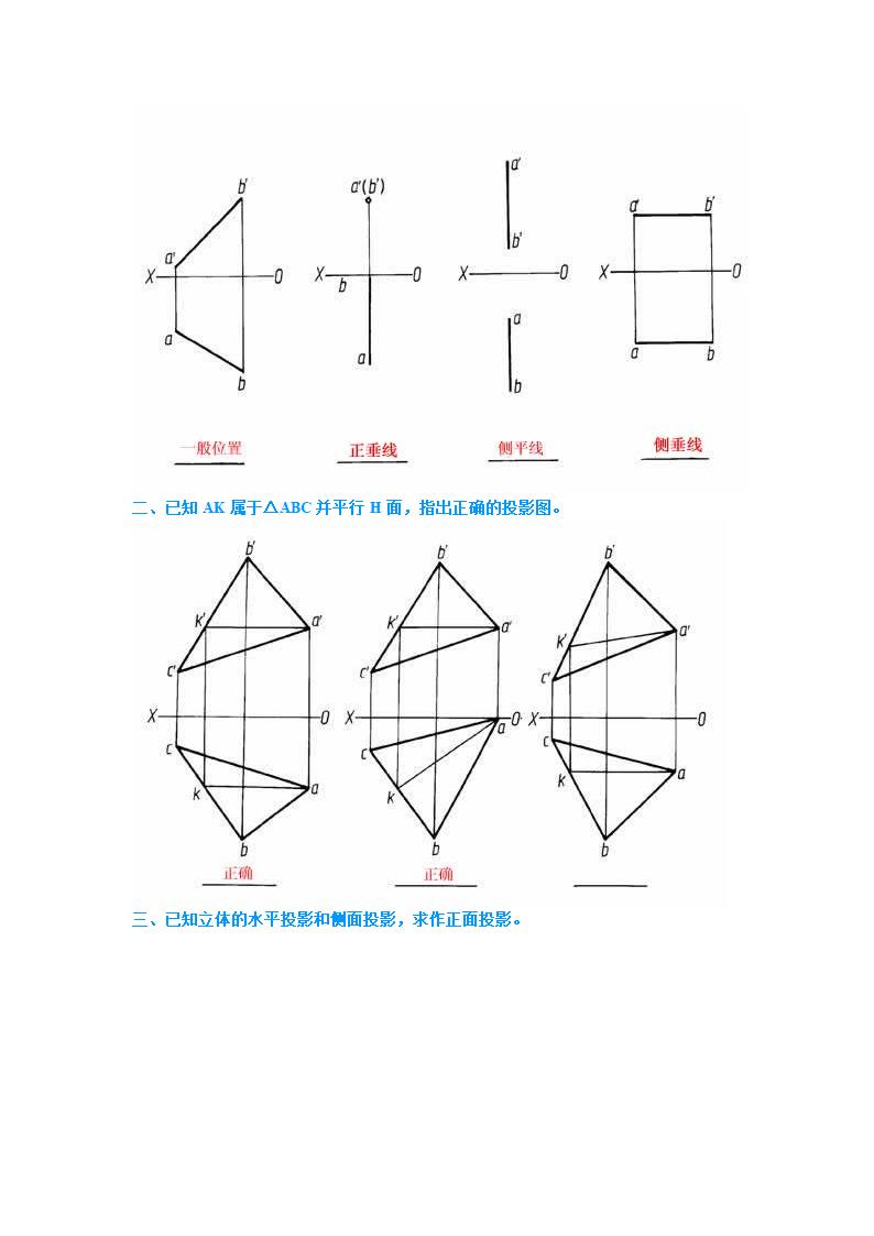 五邑大学工程制图试题答案第6页