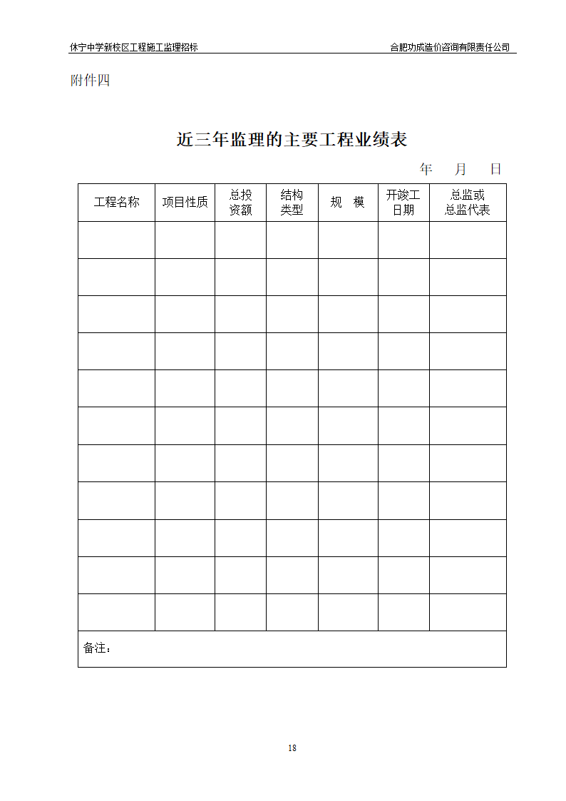 中学新校区工程施工监理招标招标文件.doc第18页