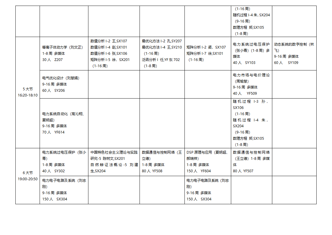 北京交通大学研究生选课表第3页