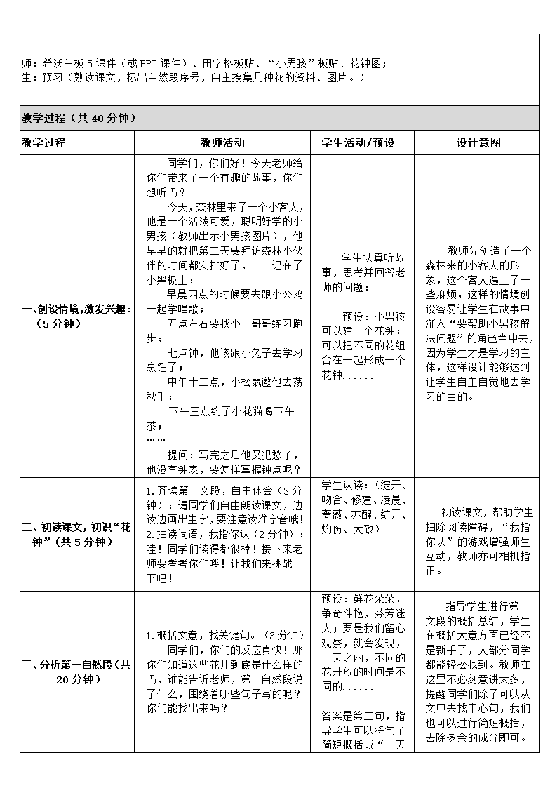 13 花钟 教案.doc第2页