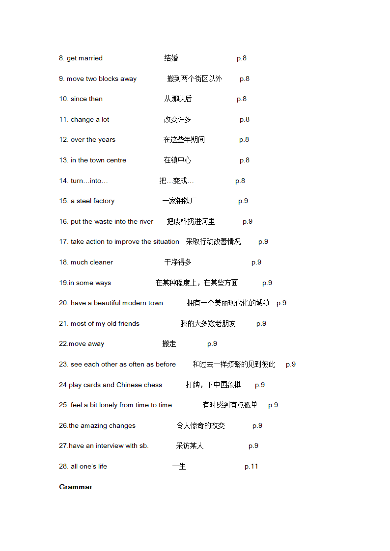 2021-2022学年牛津译林版英语八年级下学期Unit1知识点梳理（下）.doc第3页