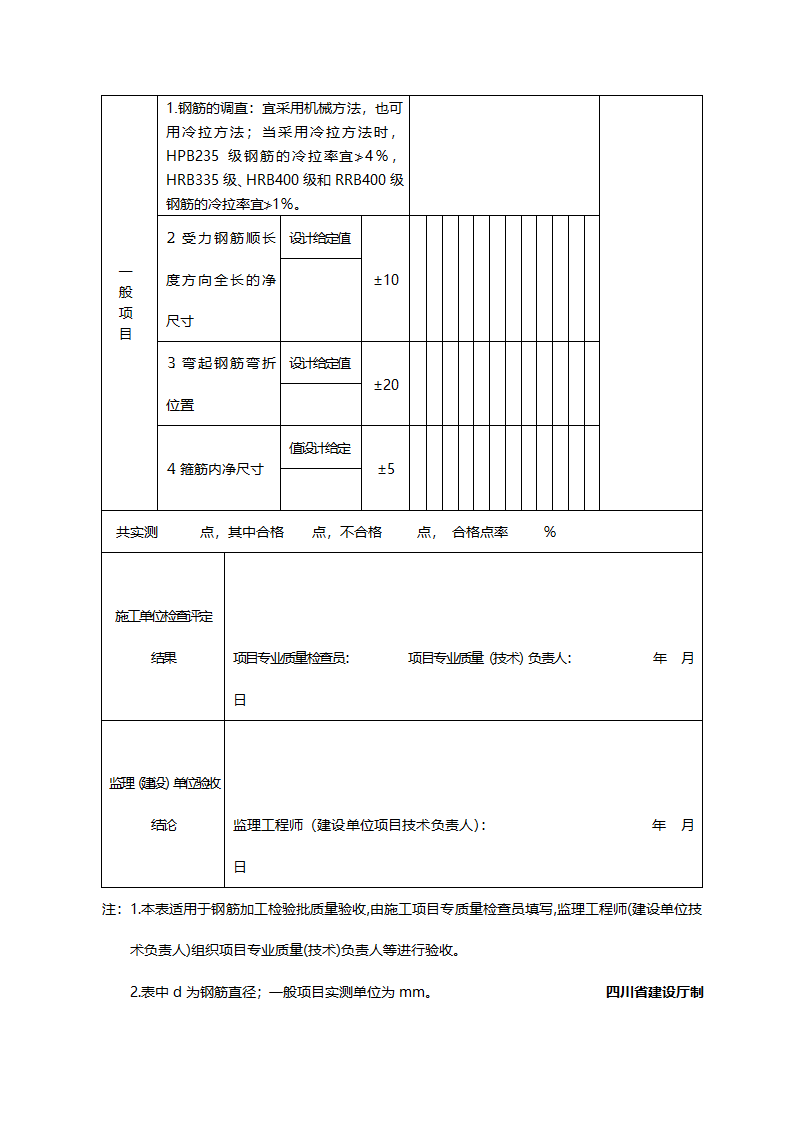 某钢筋加工检验批质量的验收记录.doc第2页