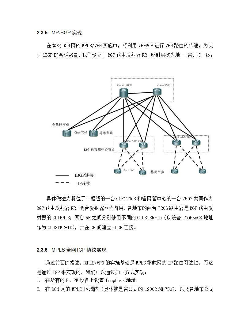 甘肃电信DCN网MPLS-VPN方案第19页