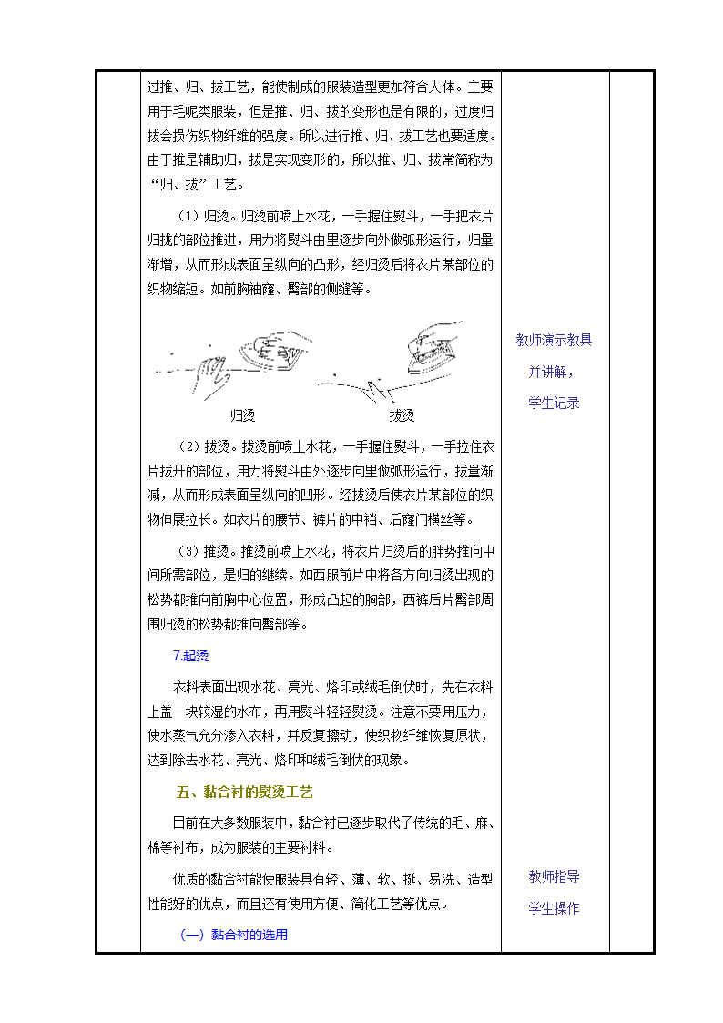 熨烫工艺第9页