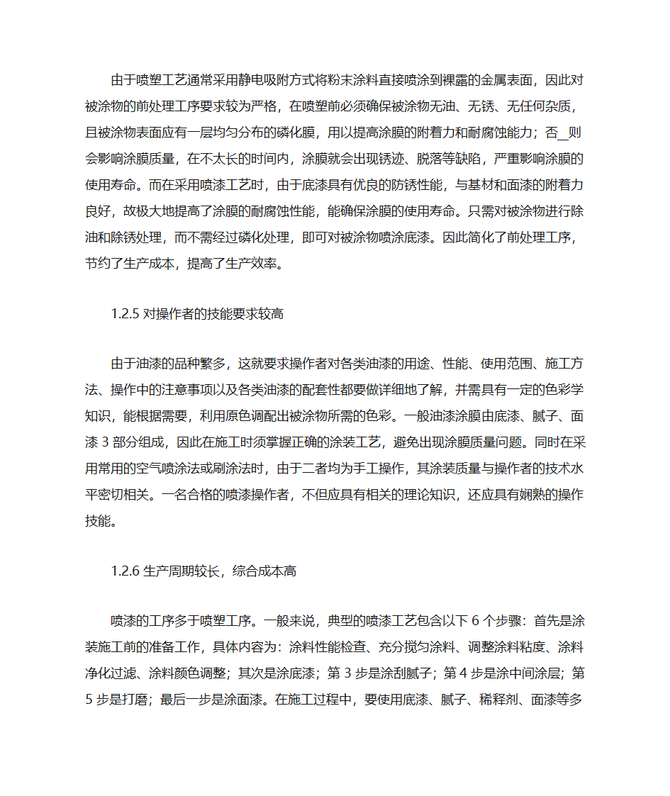 喷塑工艺与喷漆工艺第6页