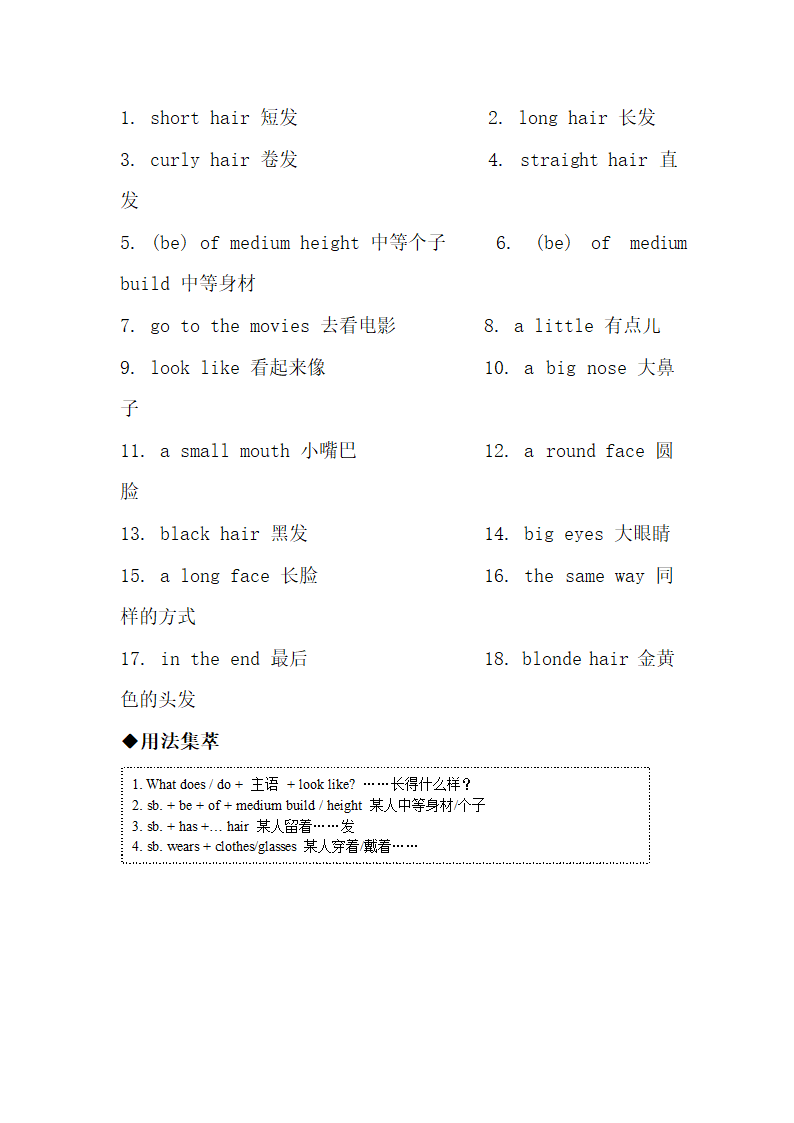 七年级下册英语各单元知识点归纳.docx第17页