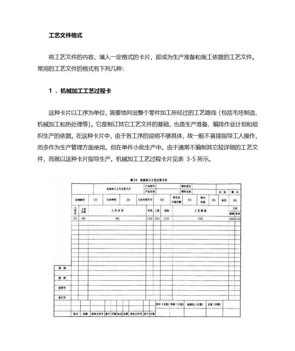 工艺卡第1页