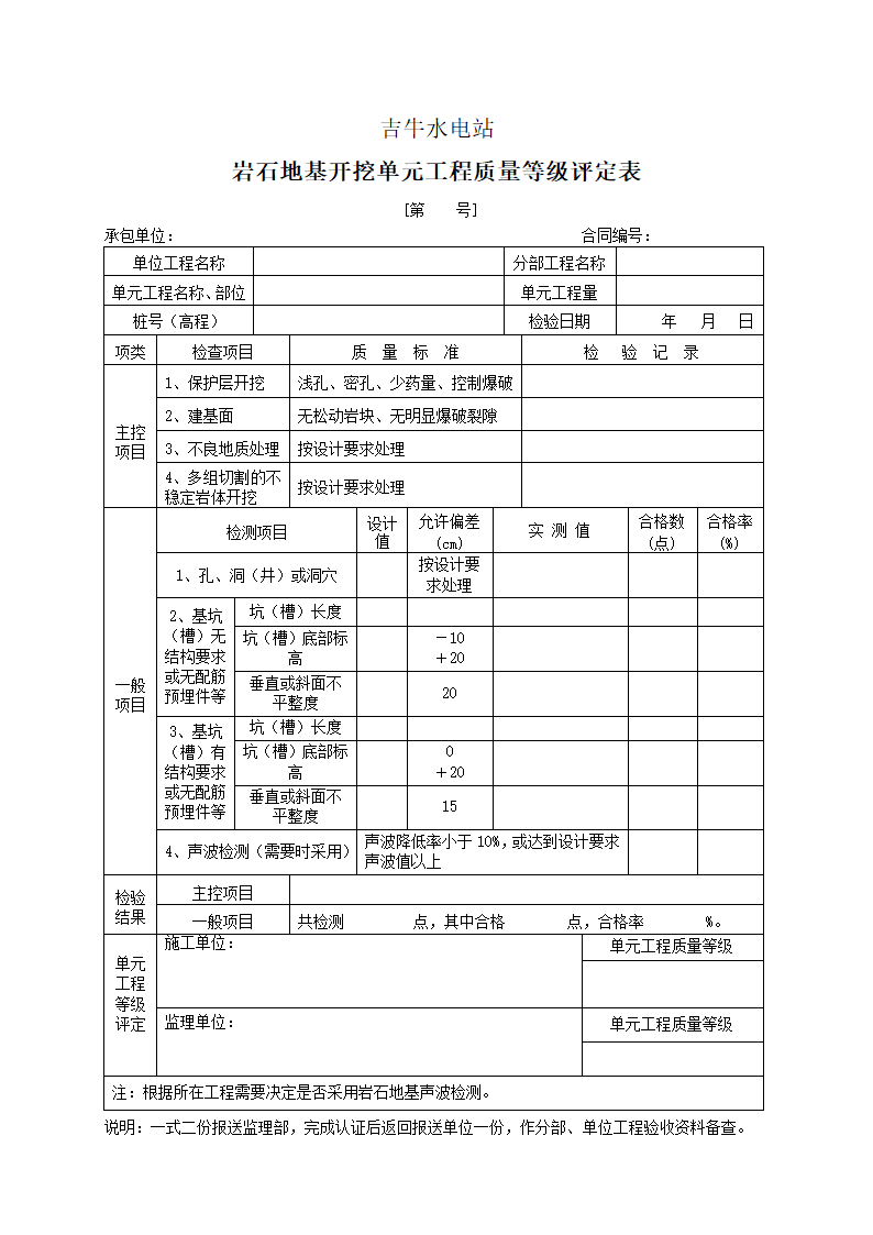 水工建筑物建基面施工质量验收监理实施细则.doc第12页