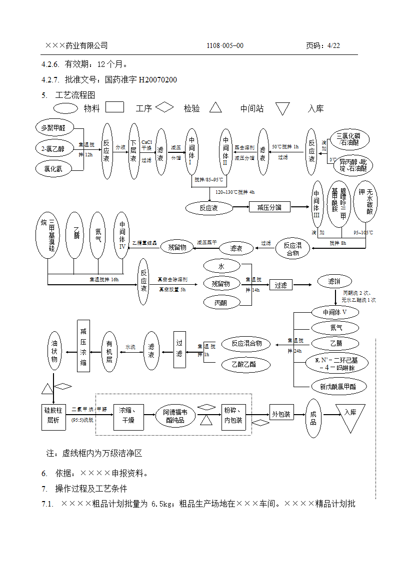 工艺规程第4页