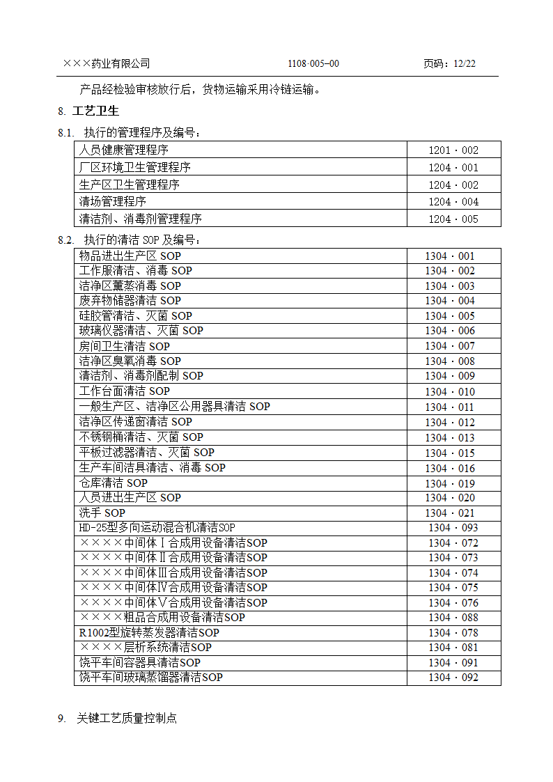 工艺规程第12页