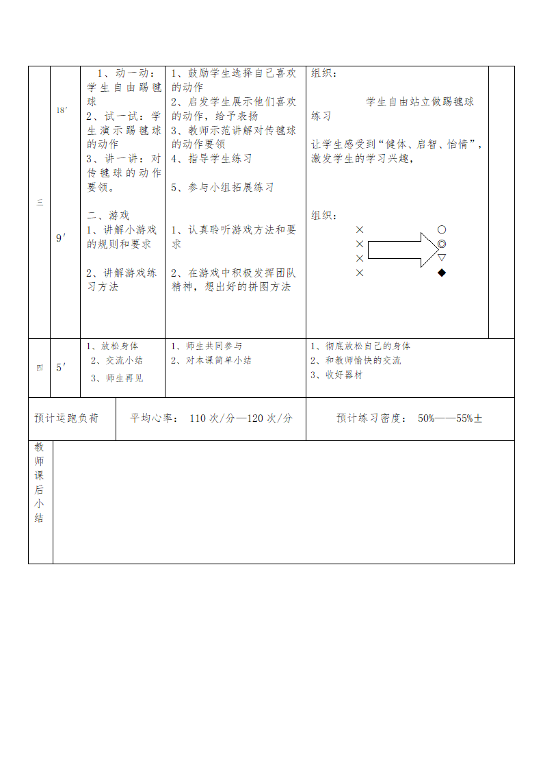 三年级体育 毽球  教案 全国通用.doc第2页