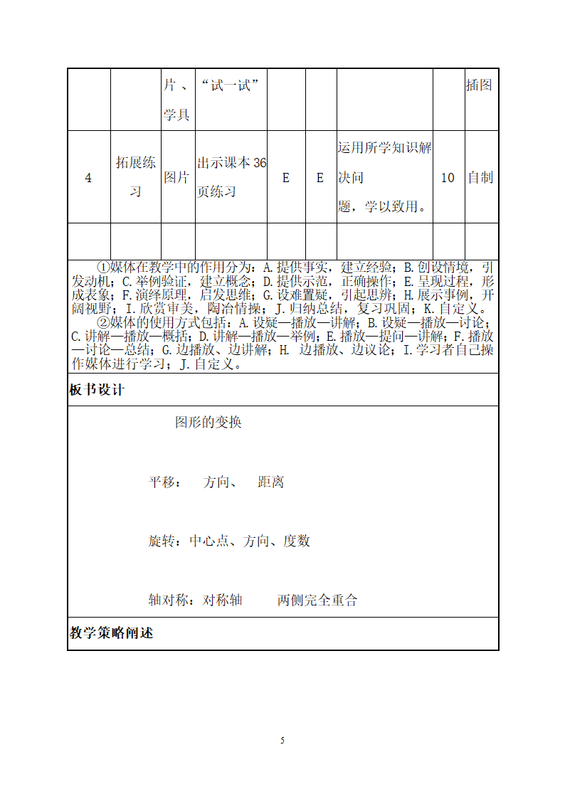 教学设计模板(表格式).doc第5页