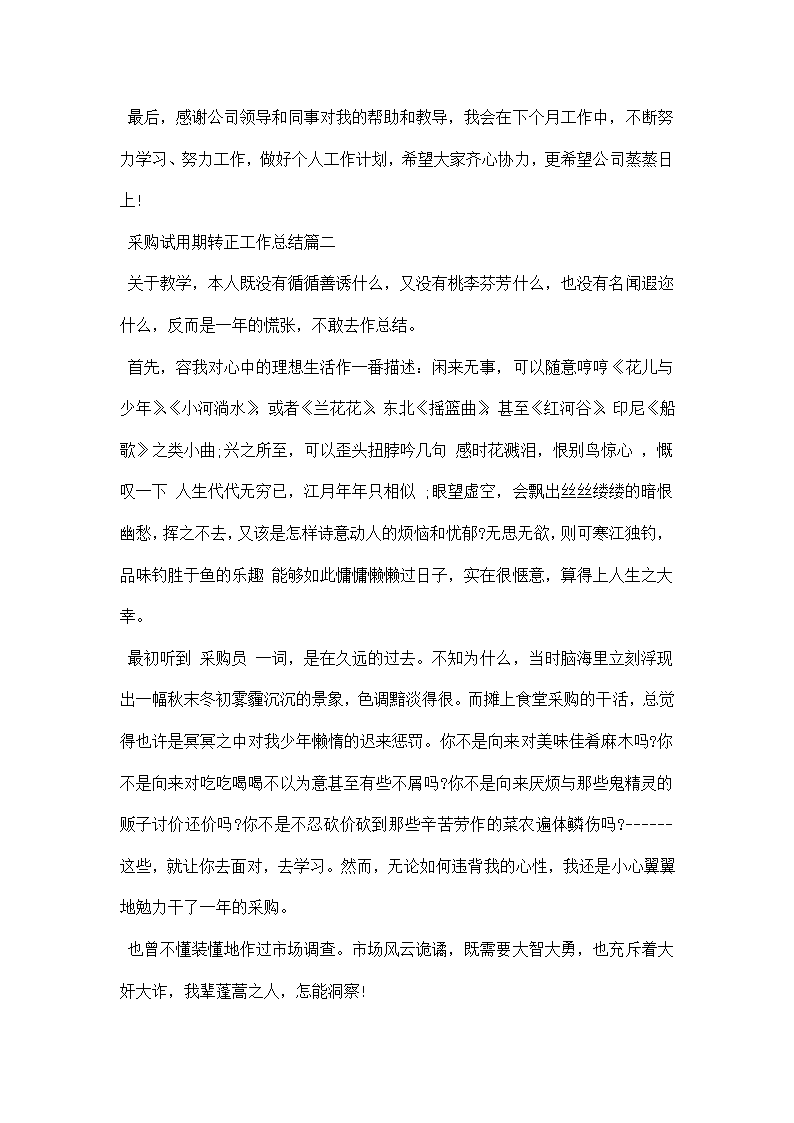 采购试用期转正工作总结.docx第2页