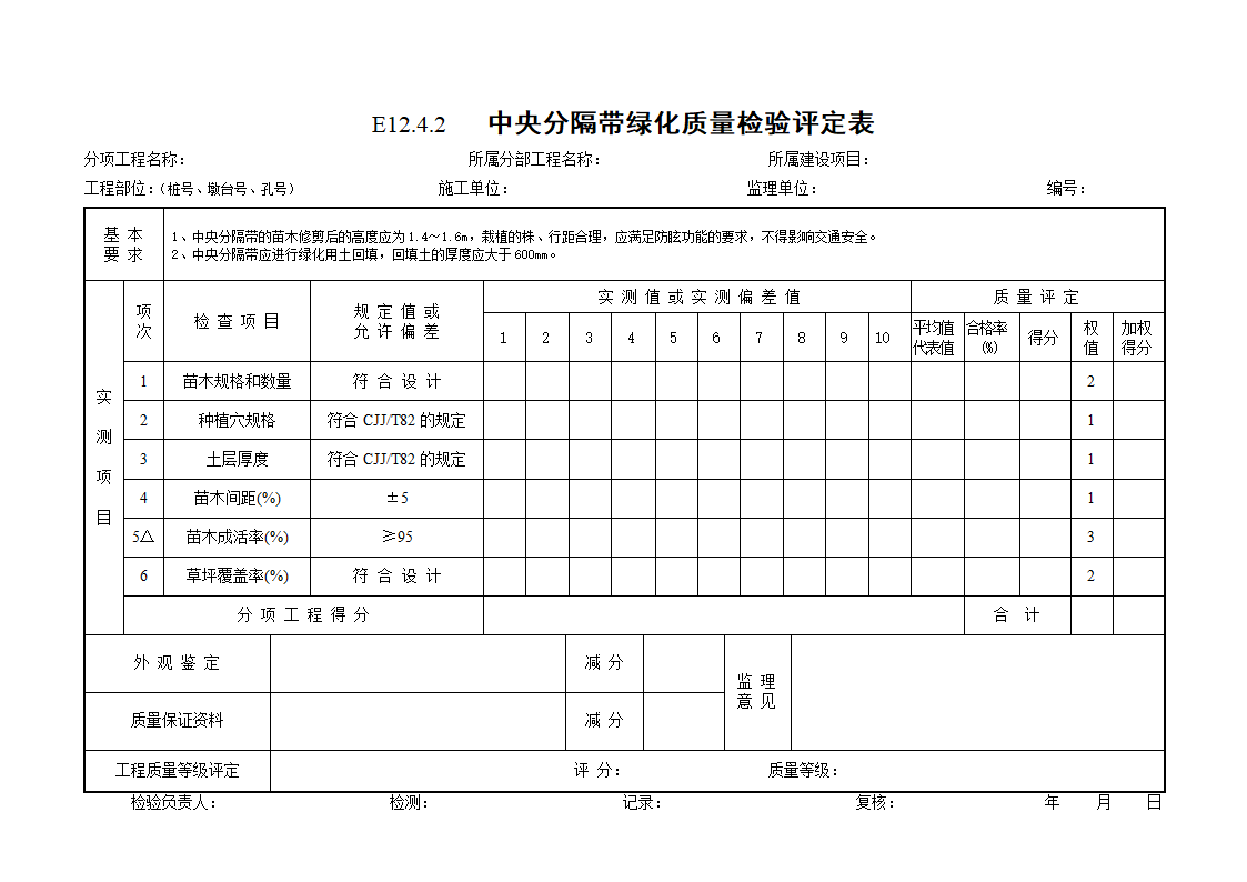 环保工程质量检验评定表.doc第3页