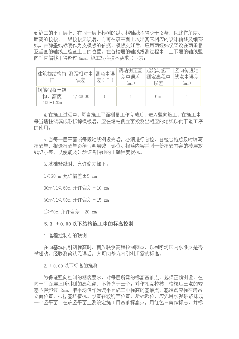 某工程现场测量方案doc.doc第4页