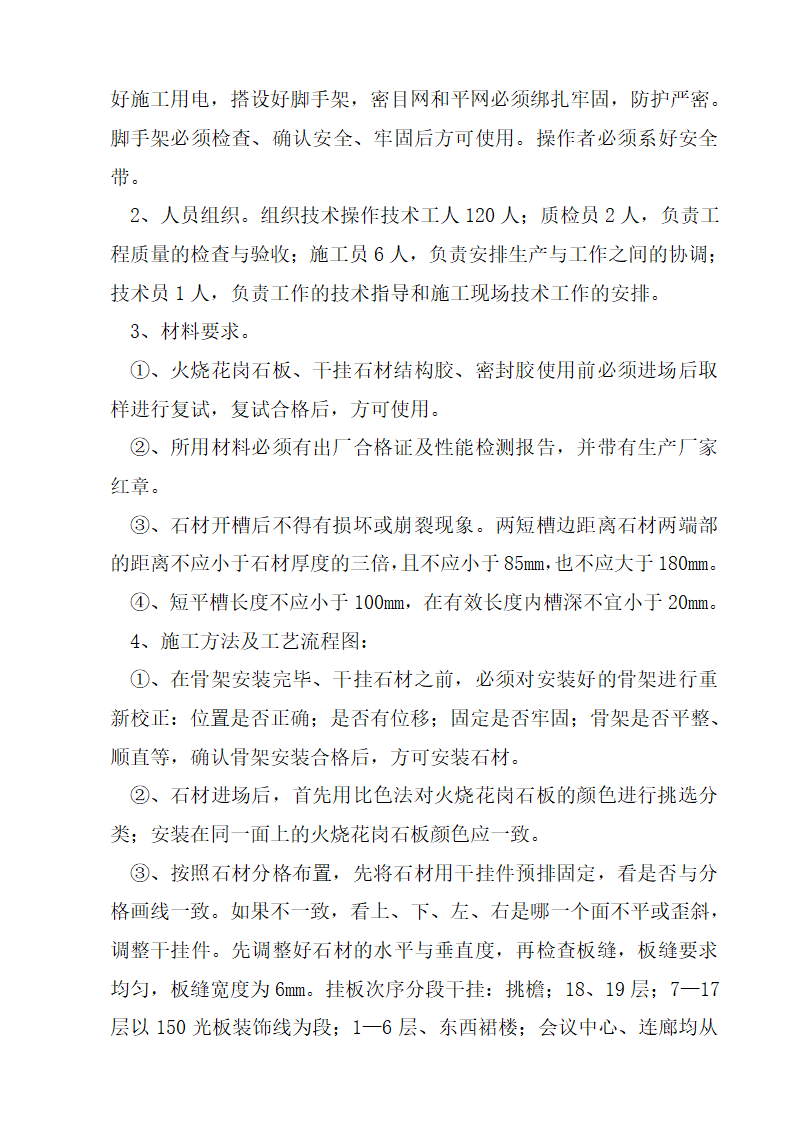 滨州市市政办公楼石材幕墙装修工程施工方案.doc第15页