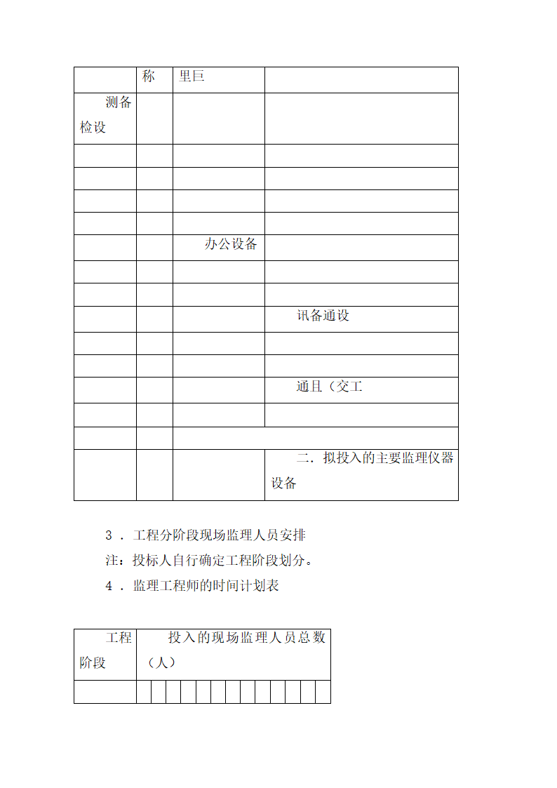 监理招标文件范本(房屋建筑和市政工程).doc第43页