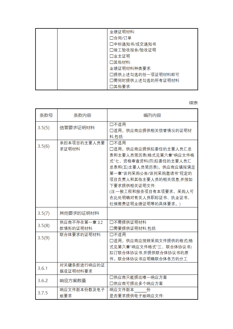 非招标方式采购文件示范文本.docx第8页