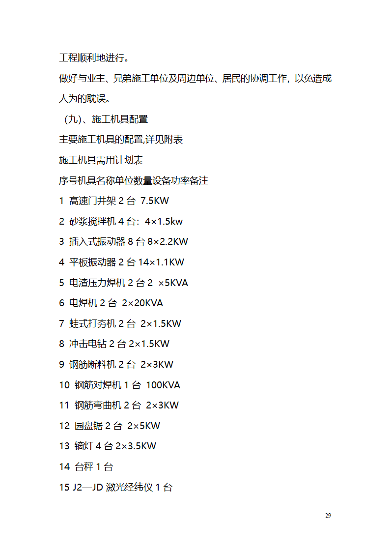 常平污水厂施工组织设计详细方案.doc第29页