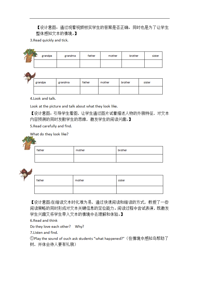 Unit 4 My family Song time  教案.doc第2页